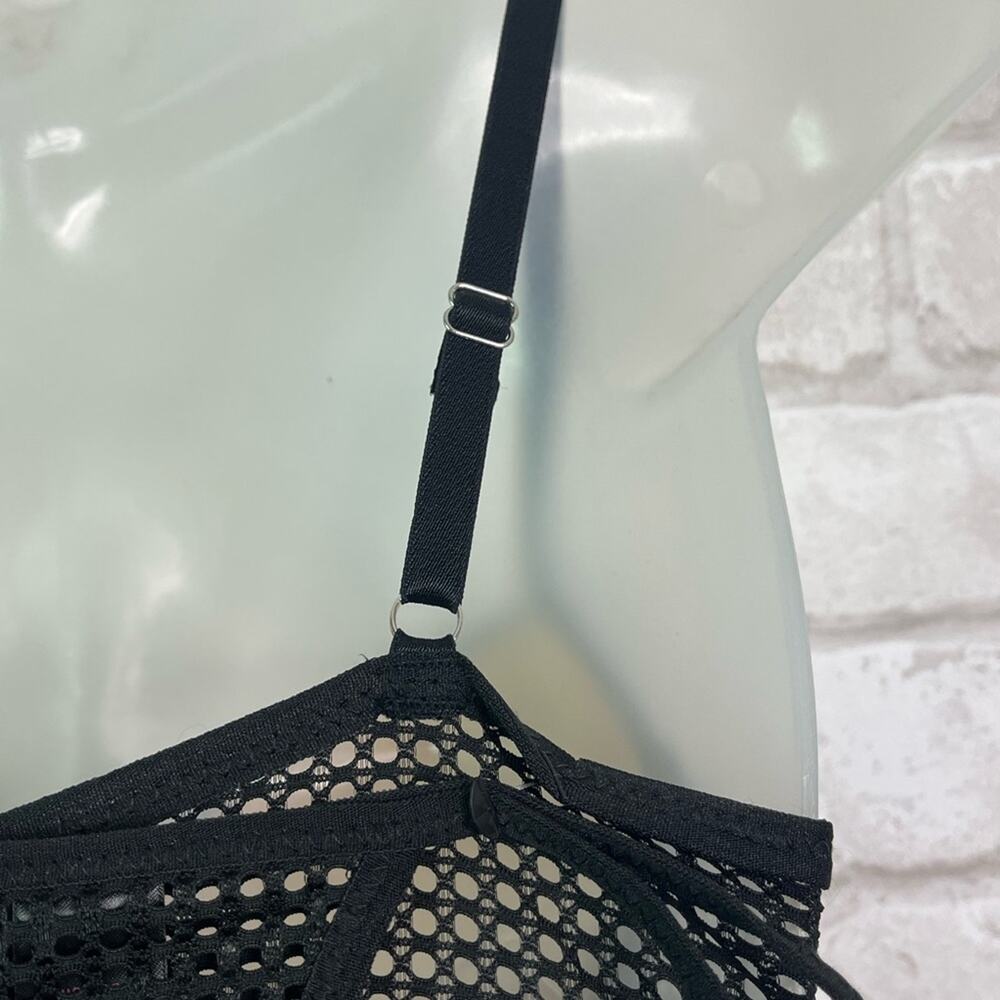 NWT Frederick’s of Hollywood Evetta Black Corset Lingerie - Picture 10 of 12